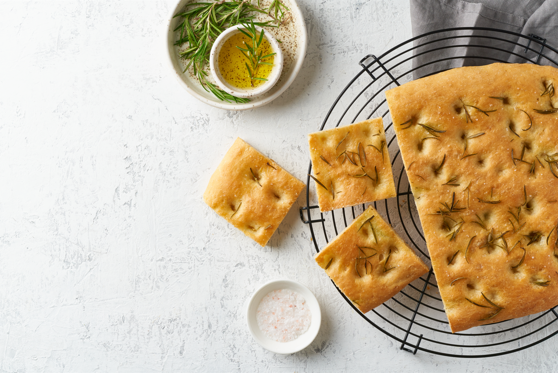 Cómo hacer focaccia casera