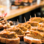 Pintxos, tapas, canapés