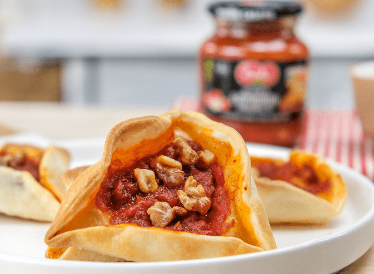 Receta de triángulos de atún