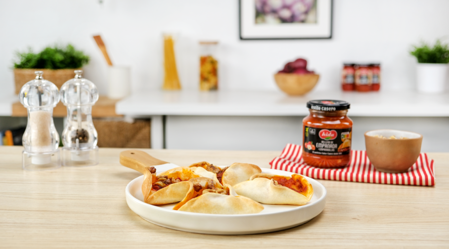 Receta de triángulos de atún