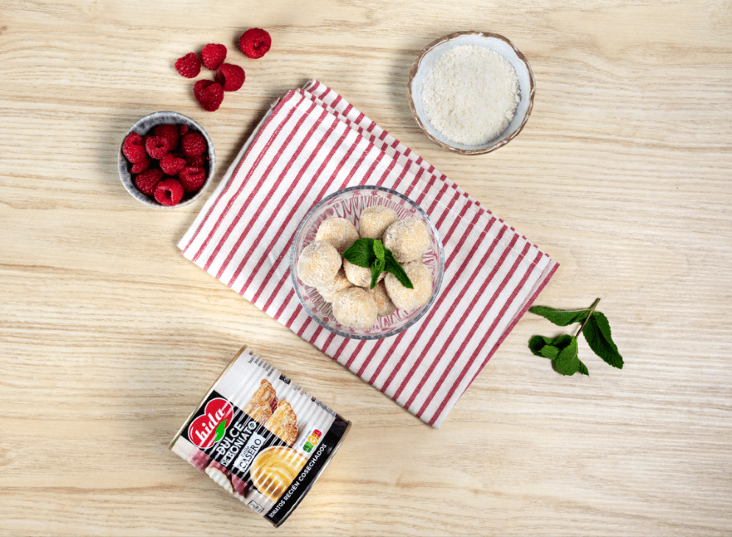 Receta de trufas de boniato y coco