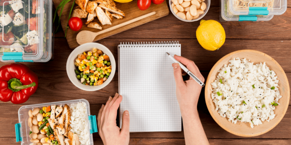 menú semanal para estudiantes