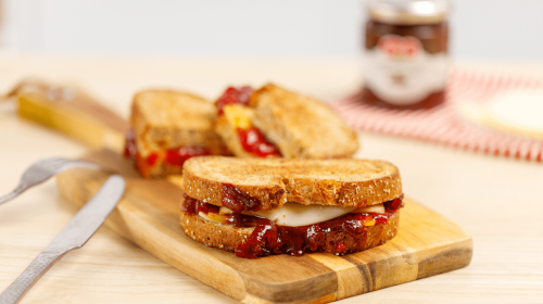 sándwich de queso fundido