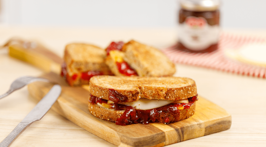 sándwich de queso fundido