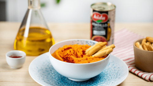 Hummus de asadillo
