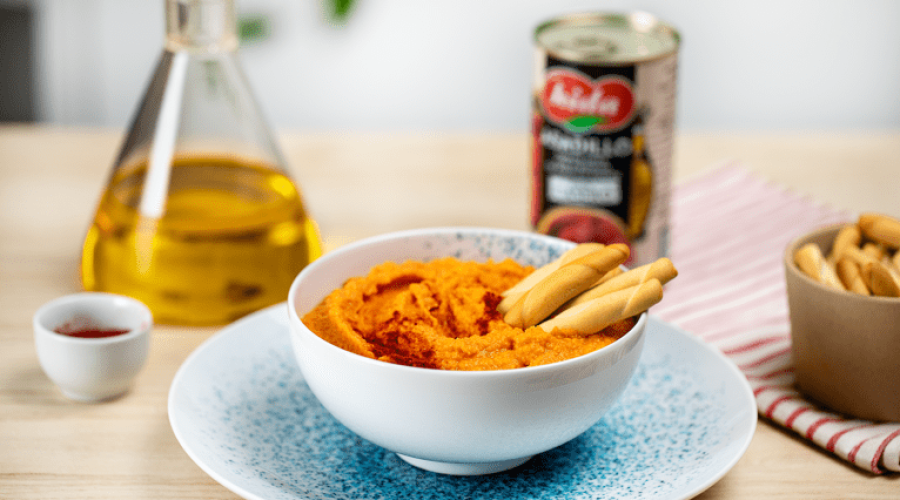 Hummus de asadillo