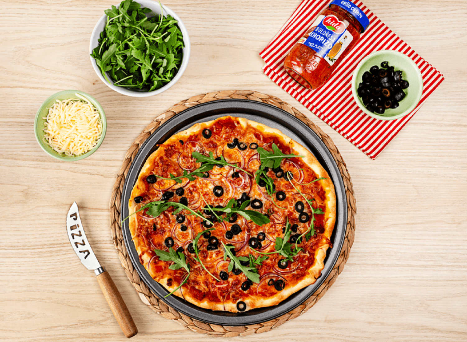 pizza boloñesa