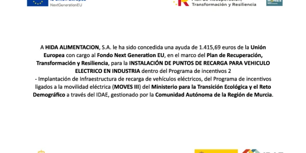 Punto recarga electrica