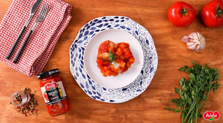 Receta-de-guiso-de-caballa-con-salsa-de-tomate